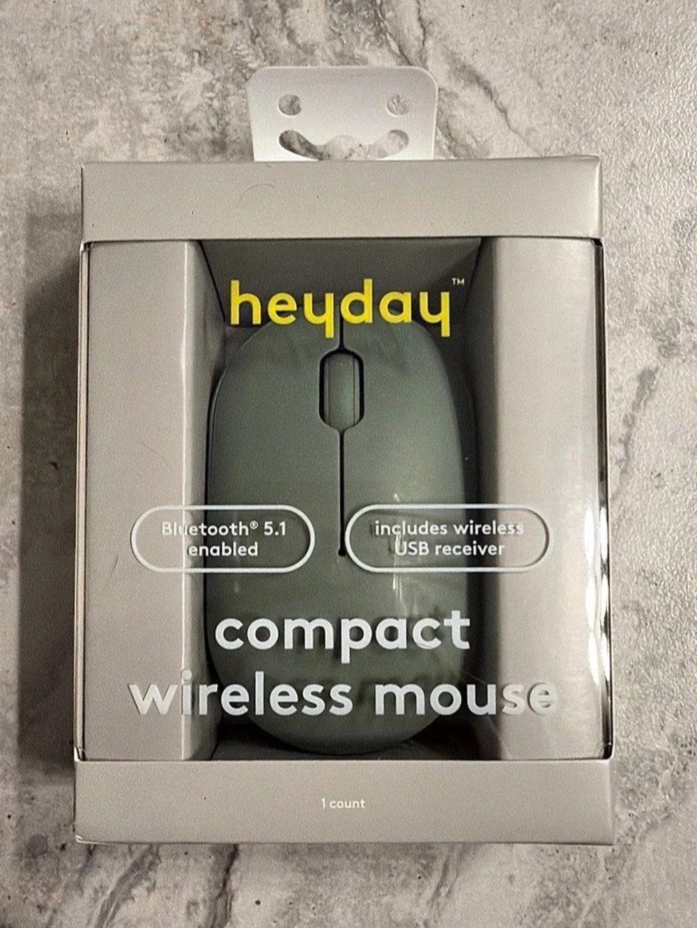 heyday Compact Wireless Mouse Sage Green NWT